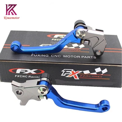 For Yamaha YZ250FX 2015-2019 YZ450FX 2016-2018 CNC Dirt Bike Clutch Brake Levers Foto 1 de 4
