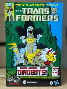 HASBRO TRANSFORMERS GENERATIONS GRIMLOCK 40TH ANNIVERSARY COMIC EDITION FIGURE - Picture 1 of 8