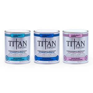 Littlefair's wasserfester Klarholzlack - Polyurethan Titan Decklack - Bild 1 von 9