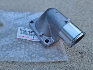 Toyota BJ42 Land Cruiser 3B top thermostat housing NEW 16331-56020 - Picture 1 of 3