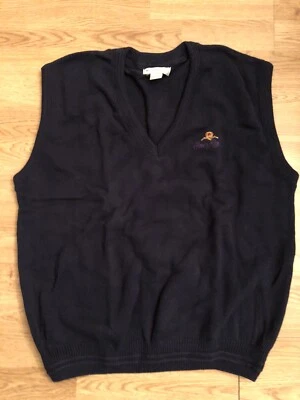 Nuevo de Lote Antiguo Crown Royal Suéter Chaleco Talla XL V Cuello Promo Munsingwear Foto 1 de 4