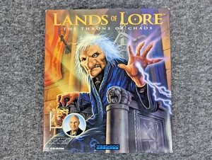 1994 Westwood Studios Lands of Lore Throne of Chaos PC CD-ROM - Big Box - CIB - Picture 1 of 22