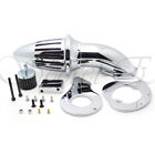 Bullet Air Cleaner Kits Filter For Honda Shadow 600 Vlx600 1999-2012 Chrome