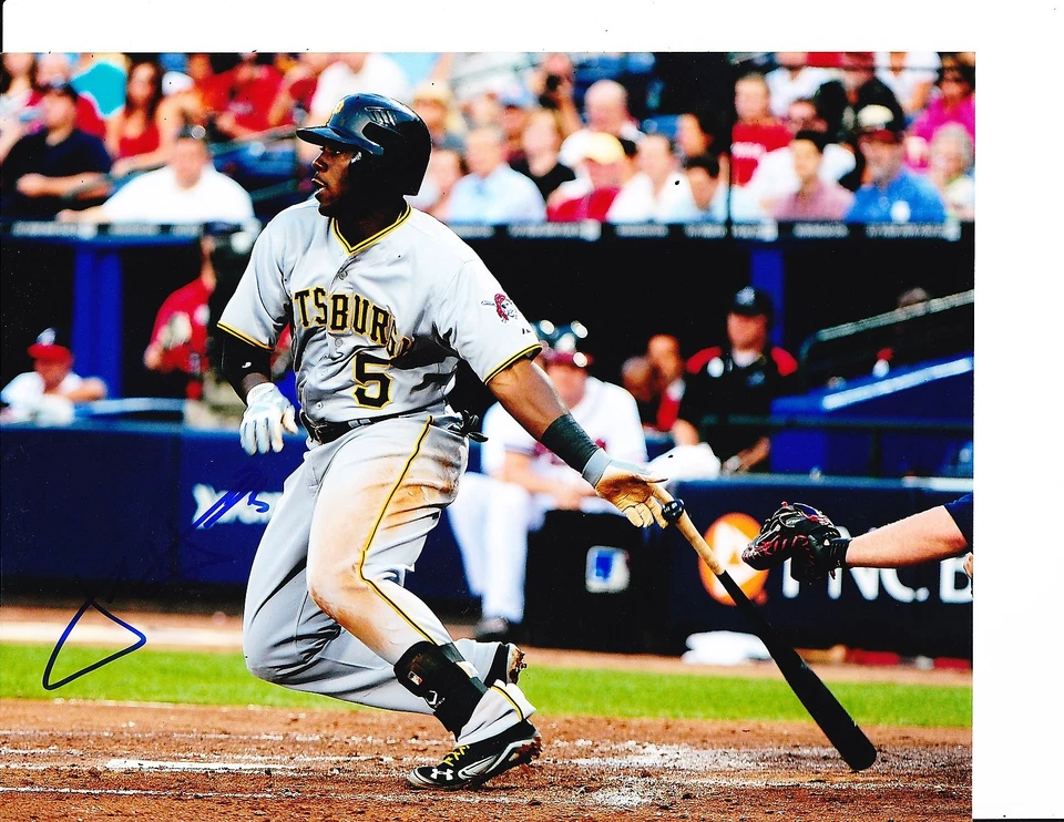 PITTSBURGH PIRATES JOSH HARRISON SIGNED BIG SWING 8X10 - Image 1 of 1