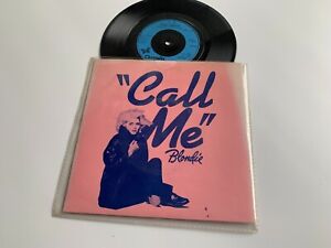 Call Me-1980 Blondie Single Vinyl - B-Seite Georgio Moroder - CHS 2414 EX/EX