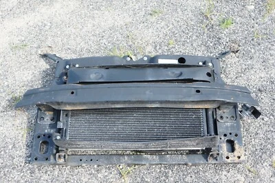 12-19 Fiat 500 2 portas cupê conjunto de suporte de núcleo de radiador CONDENSADOR VENTILADOR DE REFRIGERAÇÃO - Imagem 1 de 2