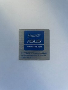 Powered by ASUS Sticker Case Badge PC Computer Logo New from EU
