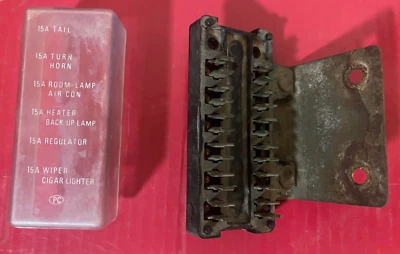 OEM 1977 1978 1979 1980 CHEVY LUV ISUZU FUSE BOX  - Image 1 of 2