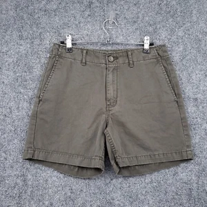 Calvin Klein Jeans Shorts Womens 2 Brown Boyfriend Mid-Rise Flat Front Casual - Picture 1 of 14