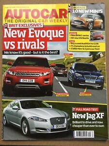 Autocar Magazine - 20 July 2011 - Evoque v Rivals Jag XF Nissan 370Z Micra