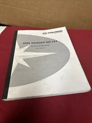 Manual de taller de reparación Polaris Ranger 500 2009 2x4 9922040 fabricante de equipos originales Foto 1 de 4