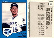 Willie Blair 1989 ProCards Triple A #805 Card *AutographDen*