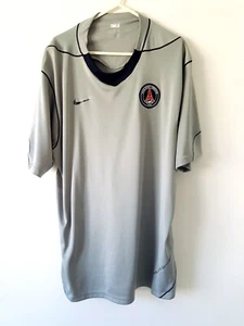 PSG Training Shirt. XL. Original Nike. Grey Adults Football Top Only. - Picture 1 of 12