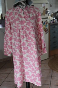 Lieblingsstück Kleid 34 Midi Rosa/Weiss 100% Baumwolle Neu - Bild 1 von 5