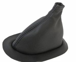Fits 84-93 Dodge Ram W150 W250 W350 Real Leather Transfer Case Boot Black Stitch - Imagen 1 de 6