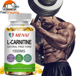 Acetyl L-Carnitin 1500mg Kapseln Nervensystem Gesundheit Antioxidans Nahrungsergänzung - Bild 1 von 13