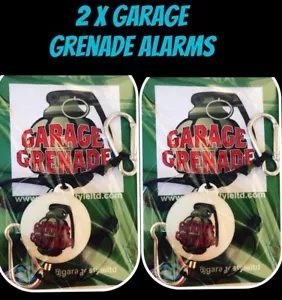 2x Tact Alert Garage Grenade Trip Wire alarm system! Shed BOOBY Trap Alarm - Picture 1 of 4