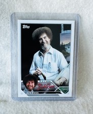 2023 Topps Bob Ross X MLB The Joy of Baseball Cards Flagship Rookie Card SSP 🔥