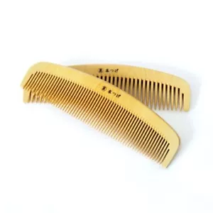 Boxwood Comb Satsuma Tsuge Kushi Japanese Traditional Hair Brush Made in Japan - Picture 1 of 8