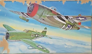 Kit de avión modelo Republic P47D Razorback/Bubbletop INCOMPLETO Jo-Han A-102:100 - Imagen 1 de 15