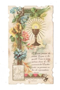 SACERDOTE NOVELLO CALIZZANO SLEM 9028 RICORDO SANTINO HOLY CARD IMAGE PIEUSE - Picture 1 of 2