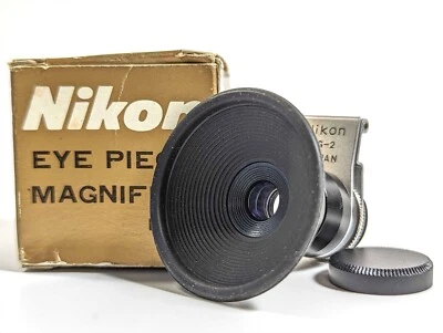 ［NEAR MINT］Nikon DG-2 Eye Piece Magnifier Viewfinder for F2/F3/FM3A/FA/FE & more - Image 1 of 4