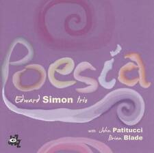 EDWARD SIMON TRIO (PIANO)/EDWARD SIMON (PIANO) - POESIA NEW CD