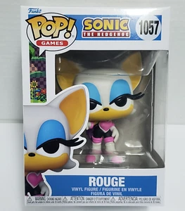 ROUGE - Sonic the Hedgehog - Funko POP! Games #1057 Vinyl Figure NEW & IN STOCK - Picture 1 of 15