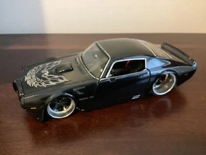 Pontiac Firebird 1972 negro Die Cast Toys Bigtime Muscle Scale 1:32 coche Jada  - Imagen 1 de 7
