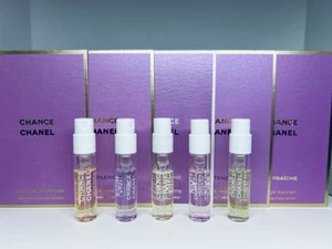 Chanel Chance Perfume Collection Sample Vials Spray 5pc Set - Picture 1 of 1