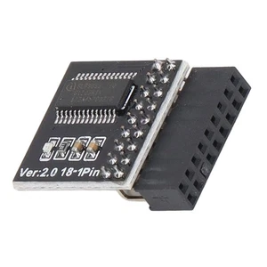TPM2.0 Modul 18pin Für Motherboard LPC Karte Für WIN11 Upgrade Test Schwa - Bild 1 von 24