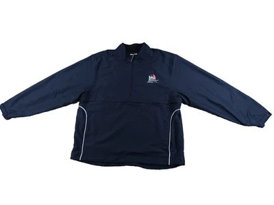 Cutter & Buck CB WindTec XXL Mens Jacket Blue 1/2 Zip Polyester Lined - Image 1 of 4