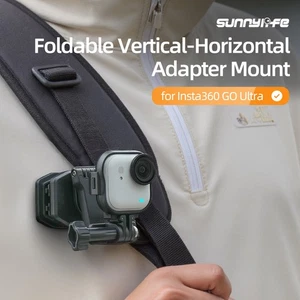 Horizontal/Vertical Shooting Quick-Release Adapter Mount For Insta360 Go Ultra - Picture 1 of 20