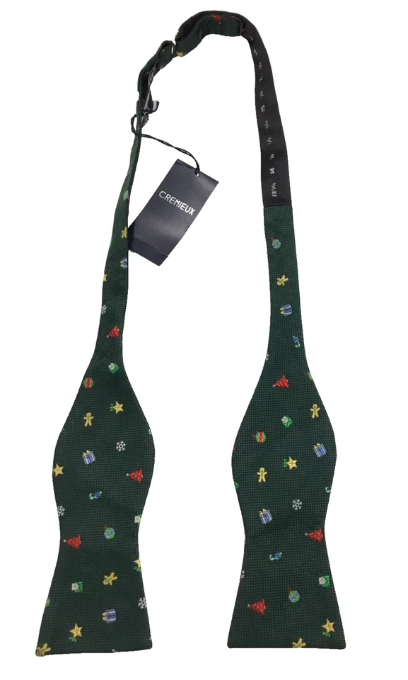 Pajarita ajustable Daniel Cremieux para hombre, verde multi Foto 1 de 1