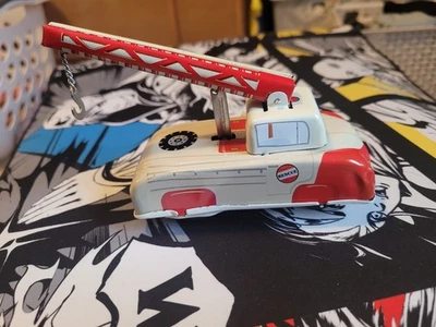 Welby оловянный эвакуатор ретро современная игрушка с фрикционным приводом 4 дюйма - НЕПРОВЕРЕННАЯ  - Изображение 1 из 4