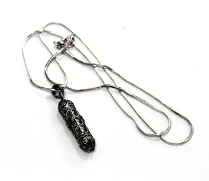 Karma Soul Mezuzah Necklace Jewelry LUCKY charm Pendant Judaica Kabbalah - Picture 1 of 6
