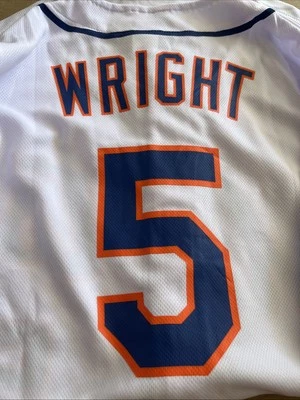 NEW - NY Mets David Wright Replica Jersey & FDNY Mets Cap - Image 1 of 4
