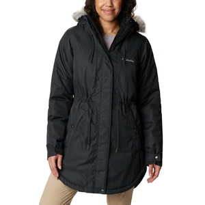 Columbia Women Suttle Mountain Mid Jacket Insulated Omni Heat Size US XL Black - Picture 1 of 5