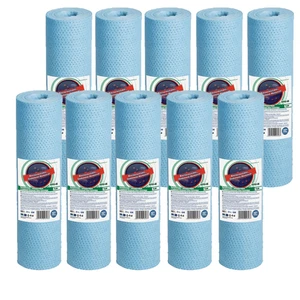 10pk 5 Micron Aquafilter Bacteriostatic Anti-Bacterial Sediment Water Filter 10" - Picture 1 of 1