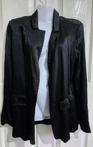 Decjuba Jacket s.12 Women's Black Open Front - Picture 1 of 7