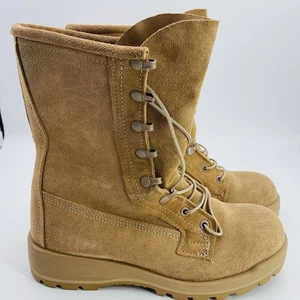 Botas de combate militares forradas Altama tostadas SPE1C1-17-D-1068 para hombre talla 7 R inserciones - Imagen 1 de 12