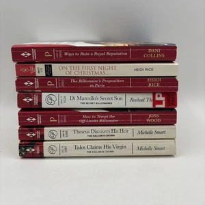 Lot Of 7 Harlequin Presents 2011 To 2021 Romance Novels Books - Picture 1 of 15
