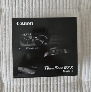 Canon PowerShot G7 X Mark III Black | 20.1MP 4K Compact Digital Camera | NEU✅️ - Bild 1 von 5