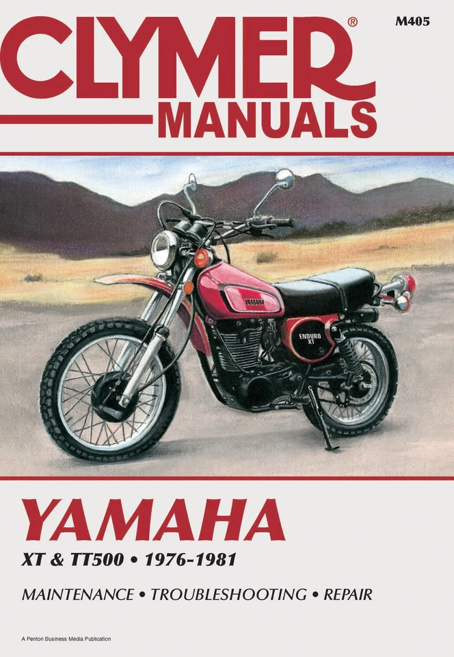 Manual de reparación y servicio de taller Clymer Yamaha XT500 y TT500 1976-1981 - Foto 1 de 1