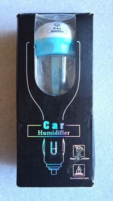 Car Air Purifier Diffuser Ultrasonic Air Humidifier Purifier Essential Oil Mist - Image 1 of 3