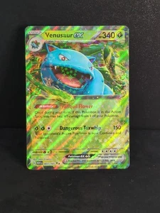 2023 Pokemon Scarlet & Violet 151 Venusaur ex #003/165 - Picture 1 of 2