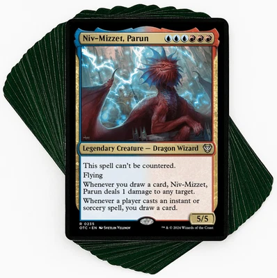 ***Custom Commander Deck*** Niv-Mizzet, Parun - Card Draw Combo - Magic Cards - Image 1 of 4