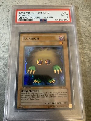 Yu-Gi-Oh! Kuriboh Metal Raiders 1st Edition Super Rare MRD-071 PSA 9 Mint - Image 1 of 2