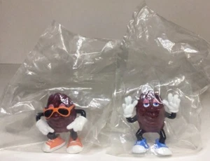 Figuras de pasteles de pasteles de California 1987 Calrab sellado de colección conjunto de 2 - Imagen 1 de 19