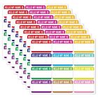 5 Sheet Table Desk Stickers Name Tag Sticker Nameplates  School Ssupplies